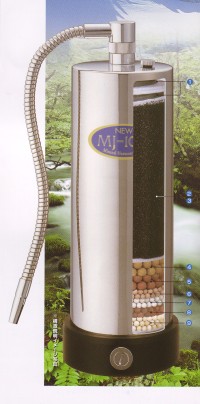 約10年間カートリッジ交換不要の高性能浄水器 NEW MJ-100